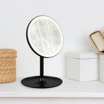 M&M Liara meikkipeili valolla 18x28,5 cm valkoinen